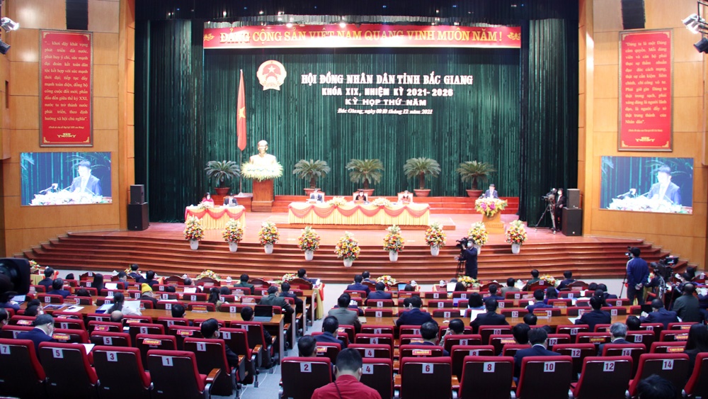 Ngày 11/7, khai mạc kỳ họp thứ 7, HĐND tỉnh Bắc Giang khóa XIX