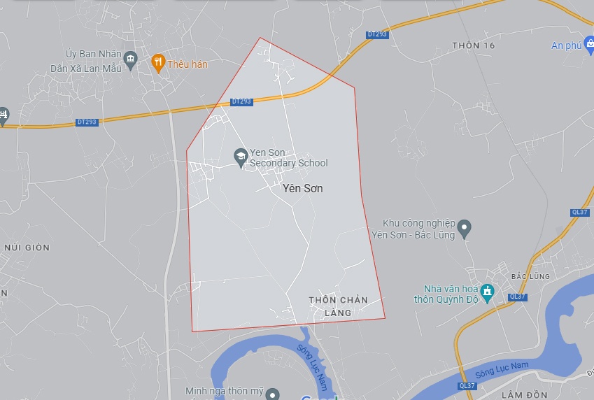 Phê duyệt Quy hoạch chi tiết xây dựng Khu dân cư số 6 xã Yên Sơn, huyện Lục Nam
