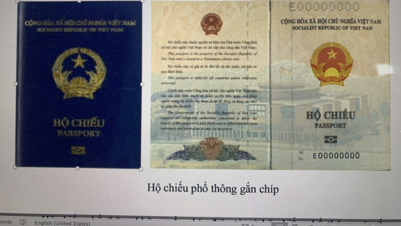 Từ 01/3, cấp Hộ chiếu phổ thông gắn chíp điện tử cho công dân Việt Nam