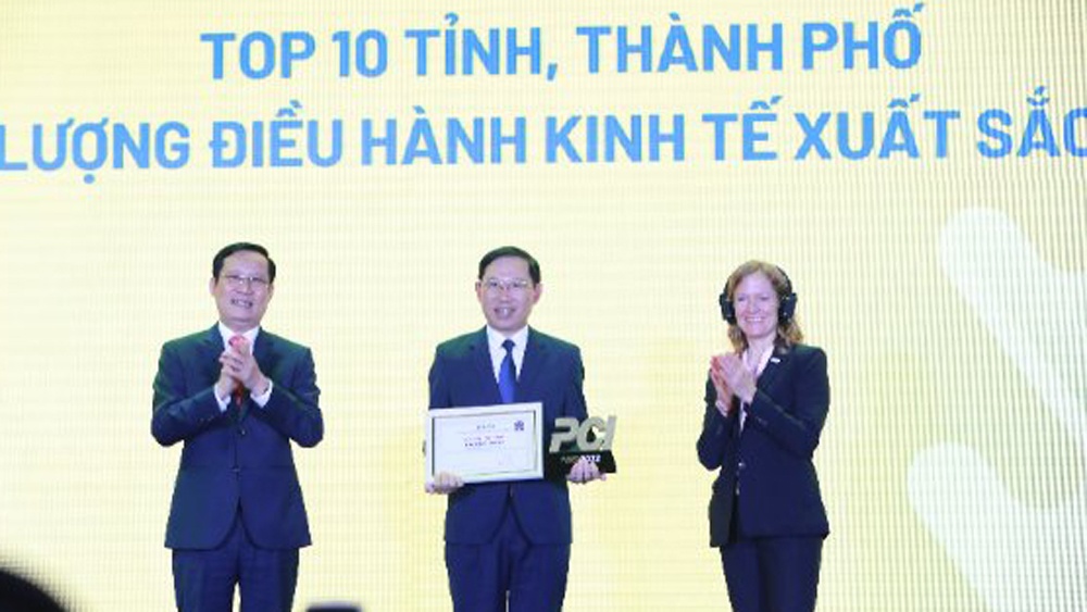 Bắc Giang vượt lên thứ 2 trên bảng xếp hạng PCI