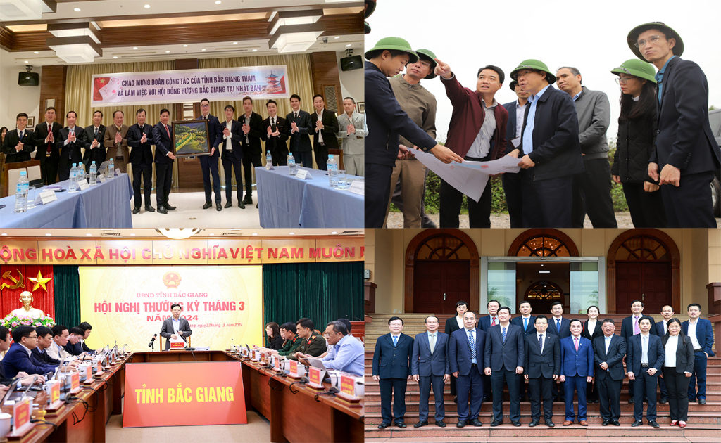 Hoạt động nổi bật của lãnh đạo tỉnh Bắc Giang trong tuần (từ ngày 17/3 - 23/3/2024)